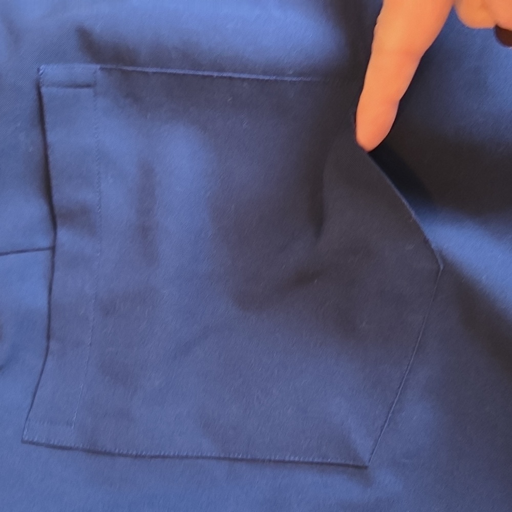 Mandala High Waisted Scrubs Joggers XLP Navy - Picture 5 of 5